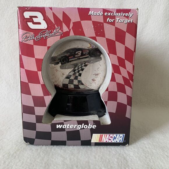 DALE EARNHARDT SR NASCAR RARE WATERGLOBE #3 ORIGINAL BOX TARGET EXCLUSIVE RARE - Picture 3 of 12